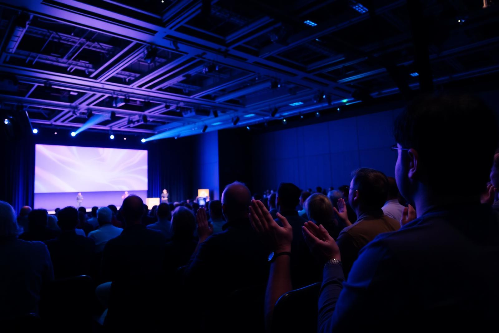 Plateia do evento